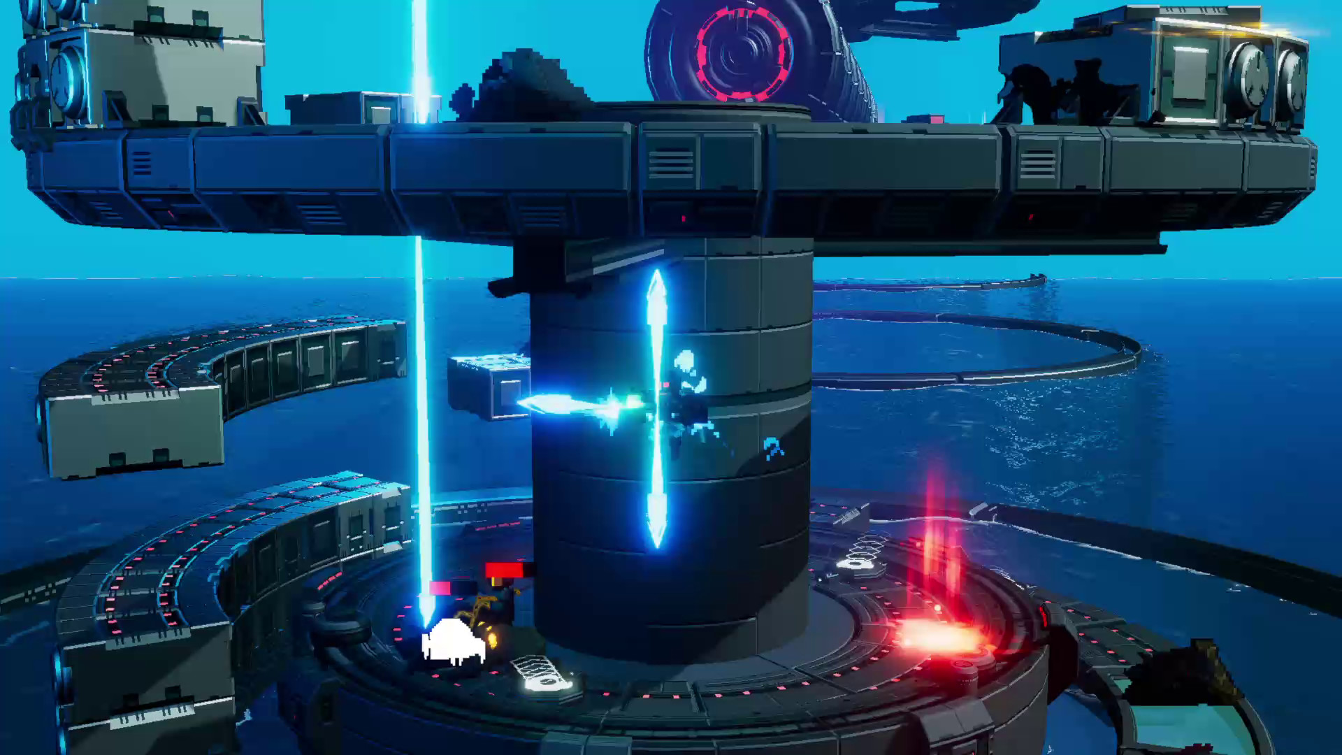 Изображение игры: Orbital Bullet – The 360° Rogue-lite