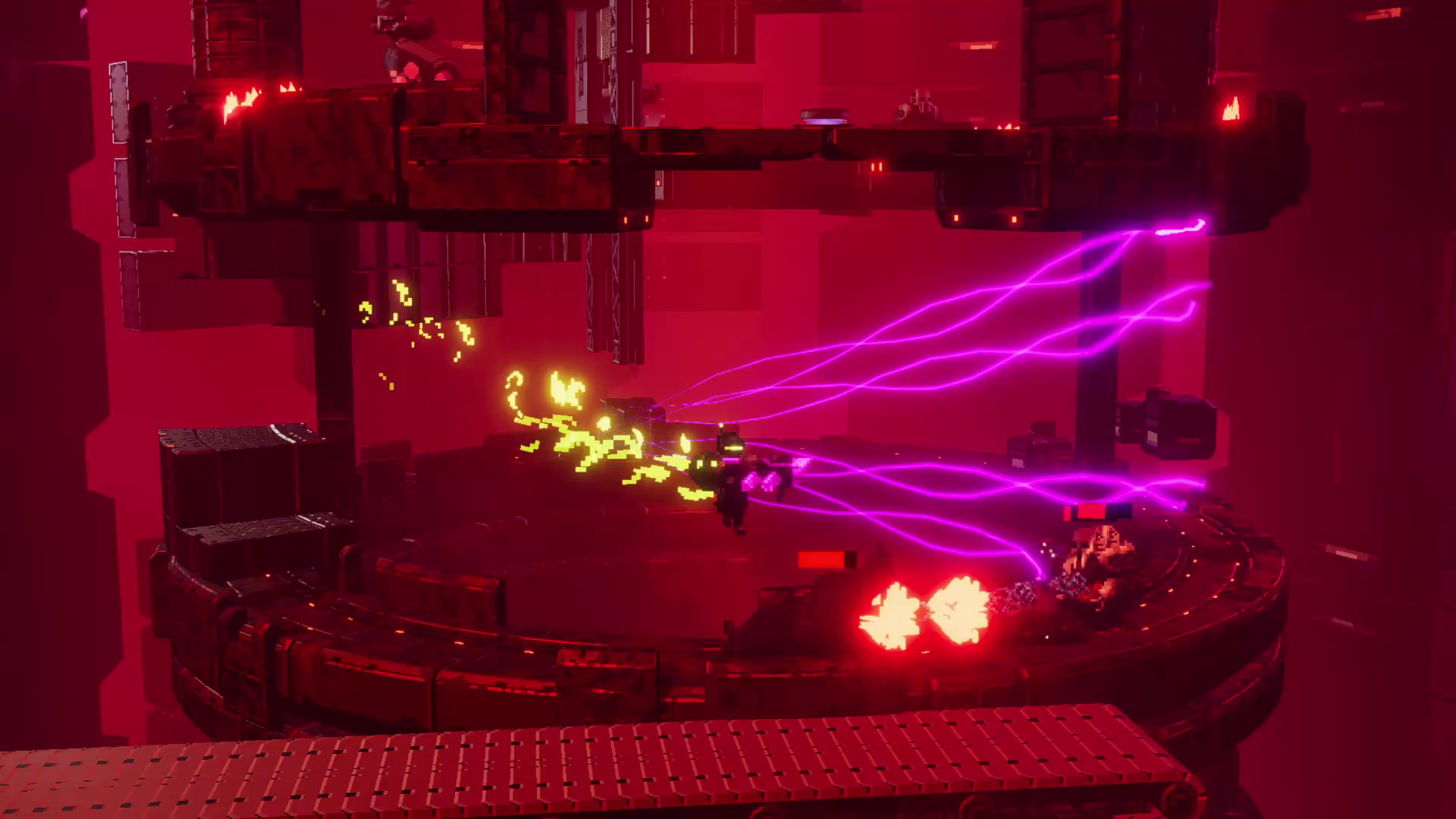 Изображение игры: Orbital Bullet – The 360° Rogue-lite