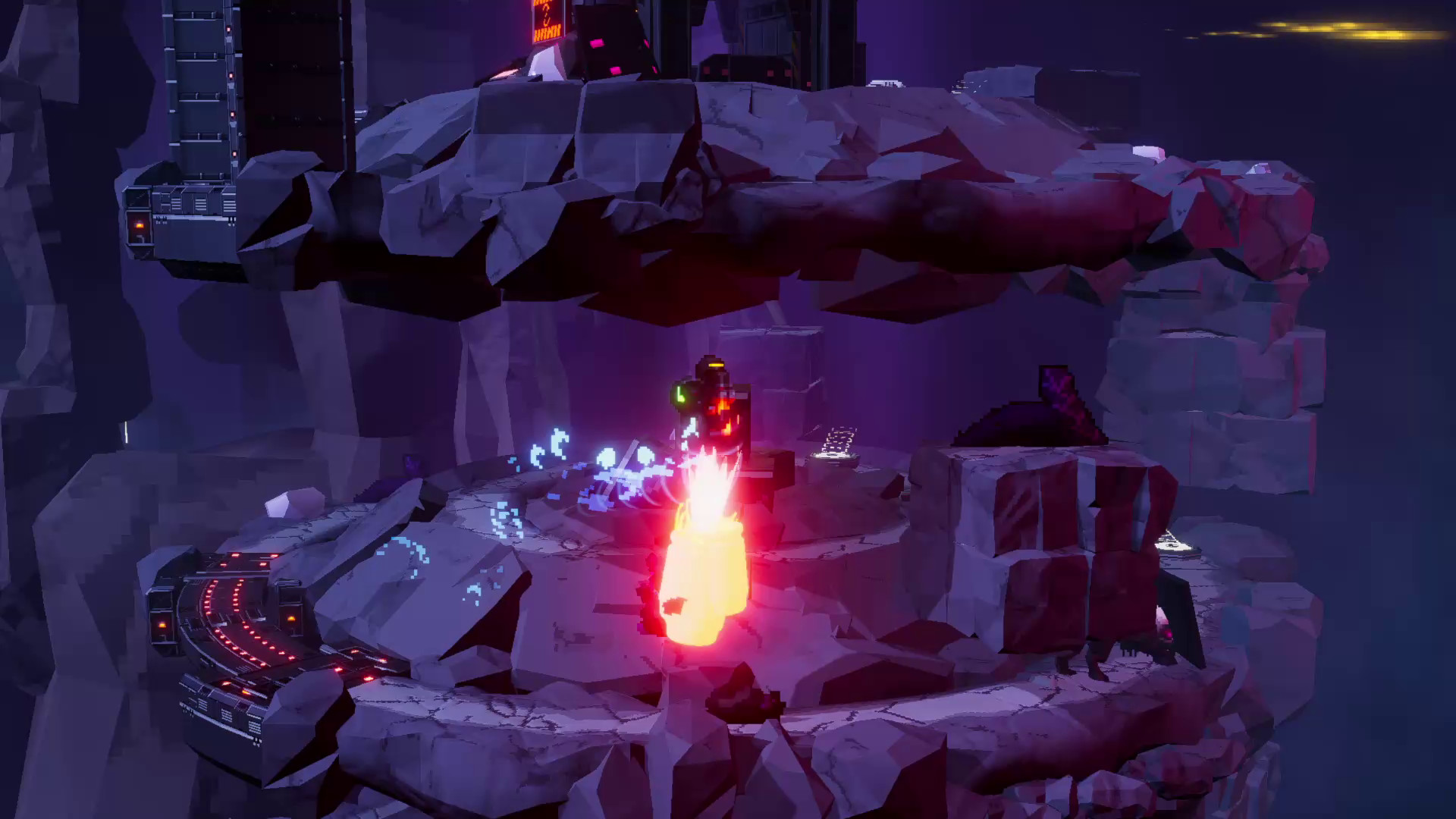 Изображение игры: Orbital Bullet – The 360° Rogue-lite
