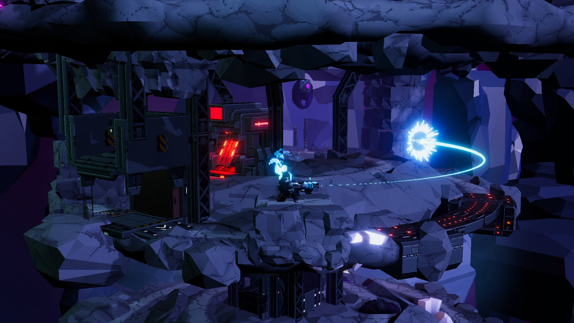 Изображение игры: Orbital Bullet – The 360° Rogue-lite