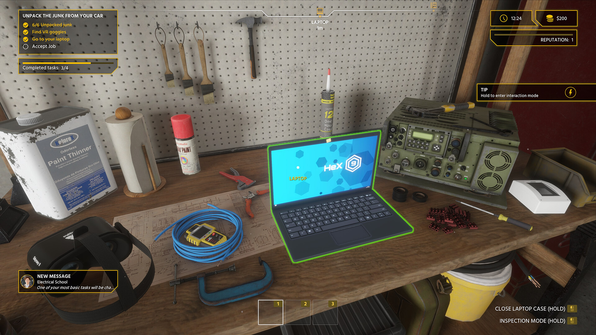 Изображение игры: Electrician Simulator