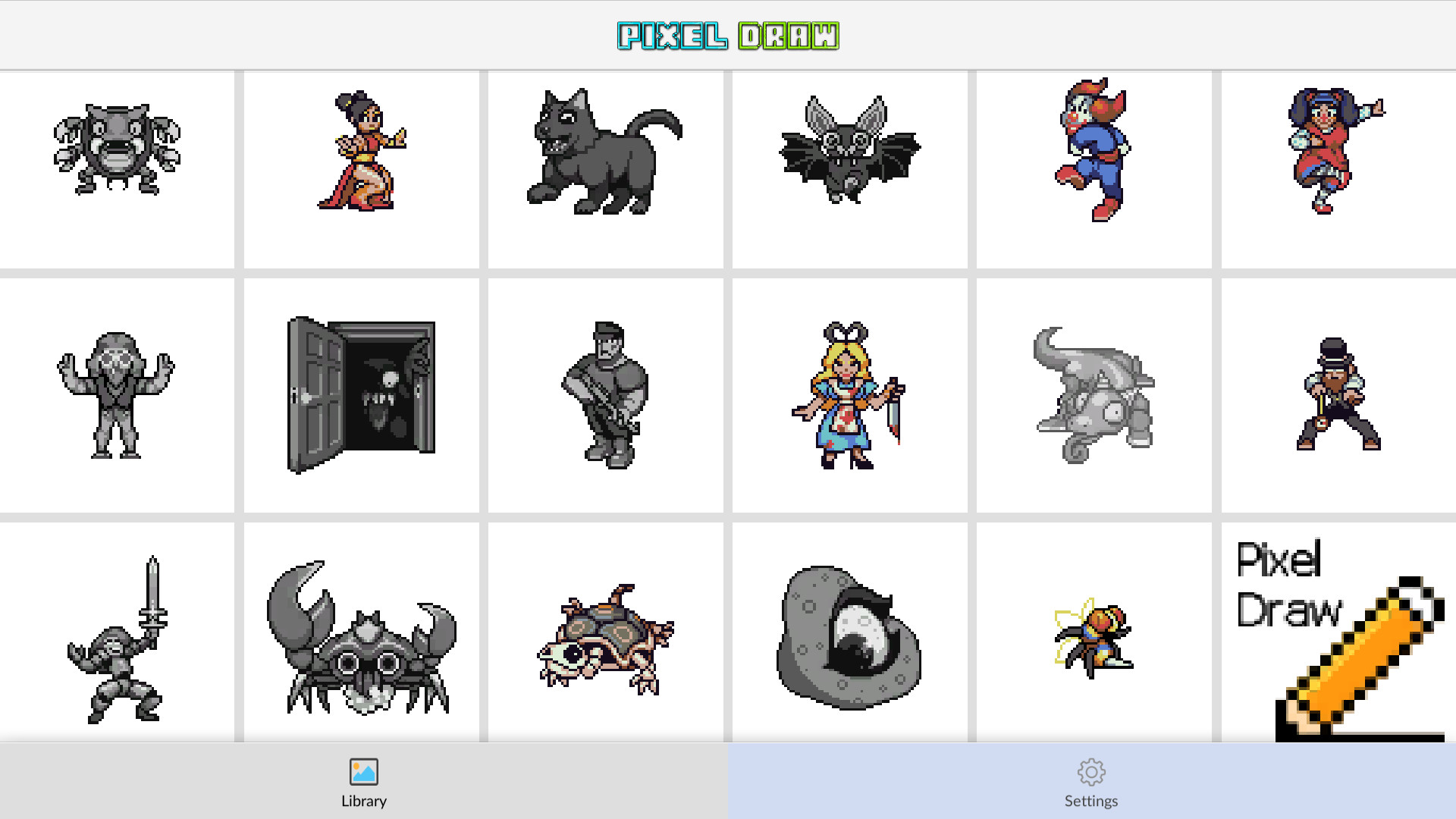 Изображение игры: Color by Number - Pixel Draw
