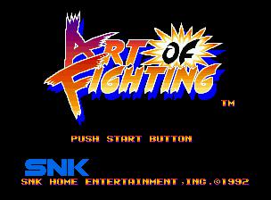 Изображение игры: Art of Fighting (1992)