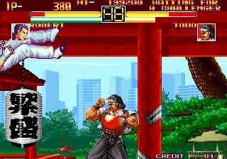 Изображение игры: Art of Fighting (1992)
