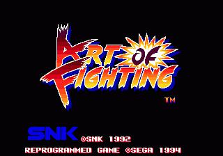 Изображение игры: Art of Fighting (1992)