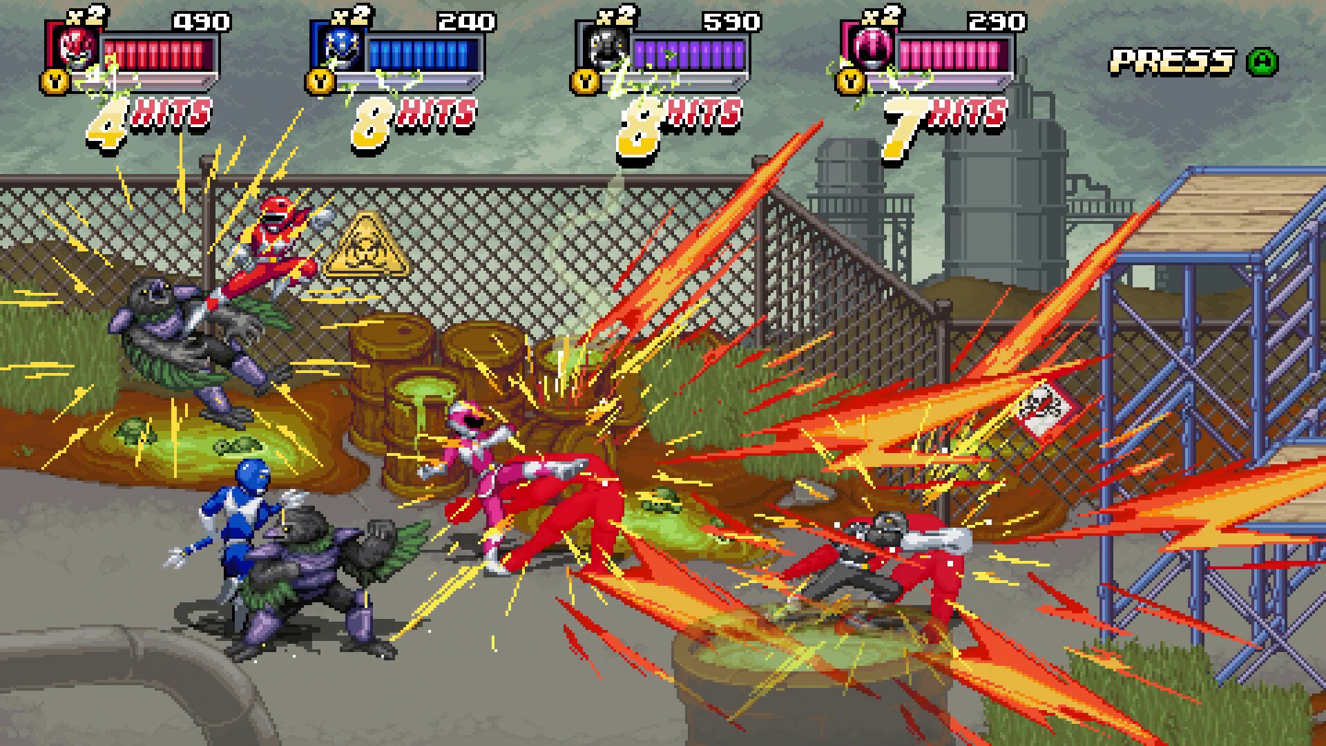 Изображение игры: Mighty Morphin Power Rangers: Rita's Rewind
