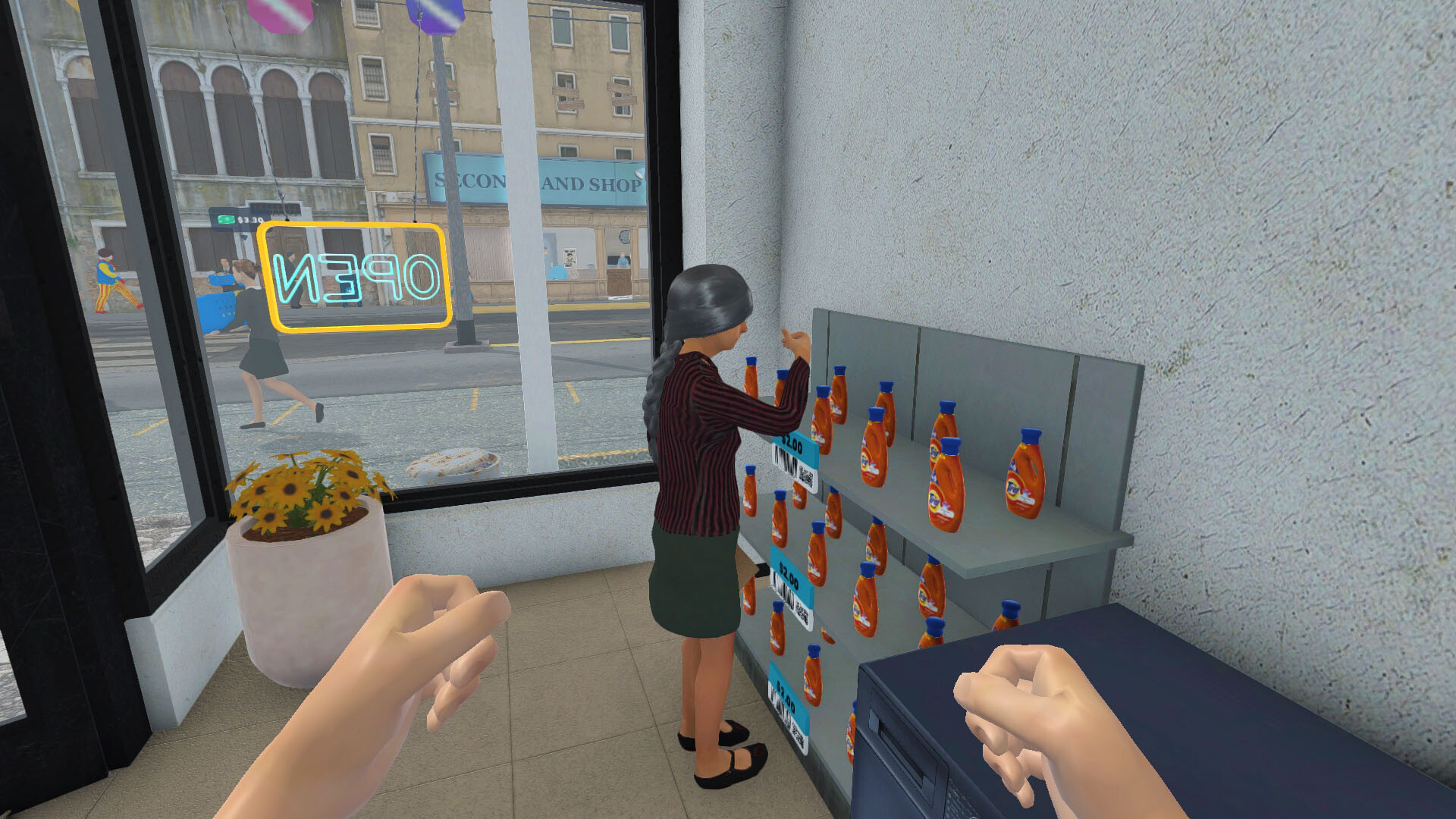 Изображение игры: Laundry Store Simulator