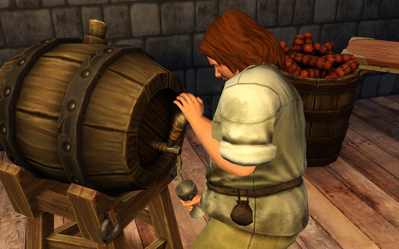 Изображение игры: The Sims Medieval