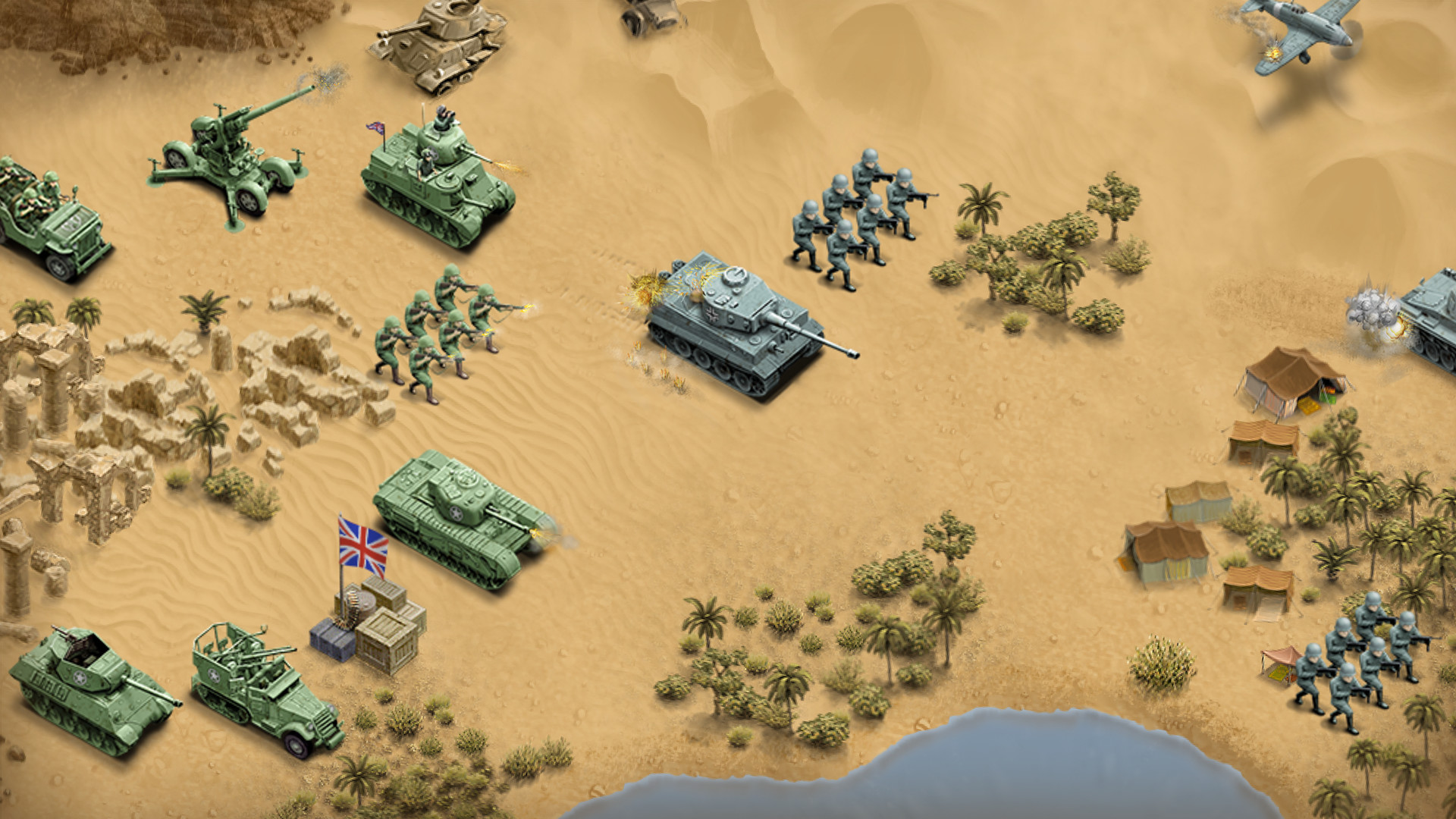 Изображение игры: 1943 Deadly Desert