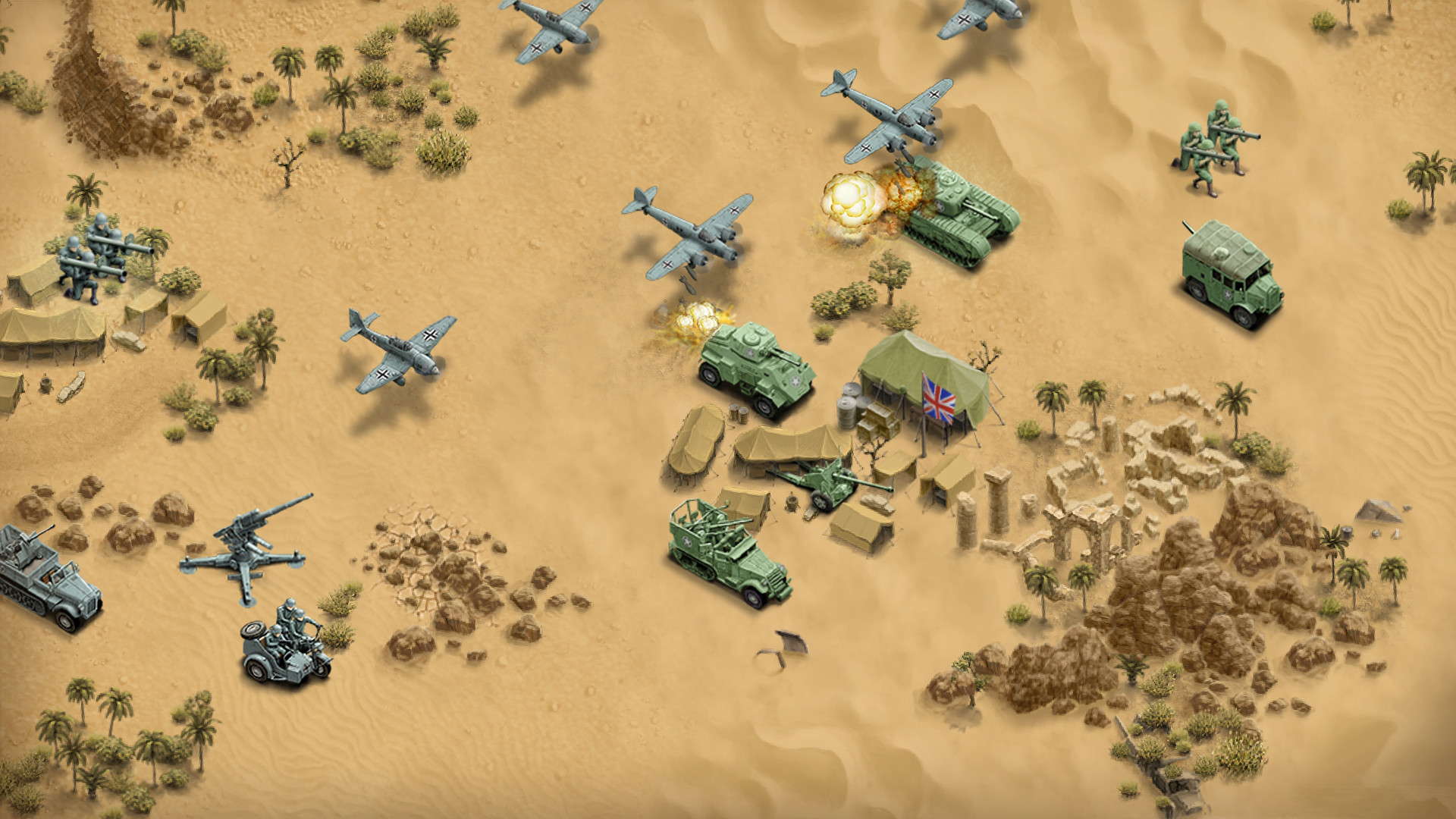 Изображение игры: 1943 Deadly Desert