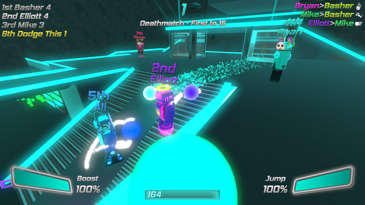 Изображение игры: Robot Roller-Derby Disco Dodgeball