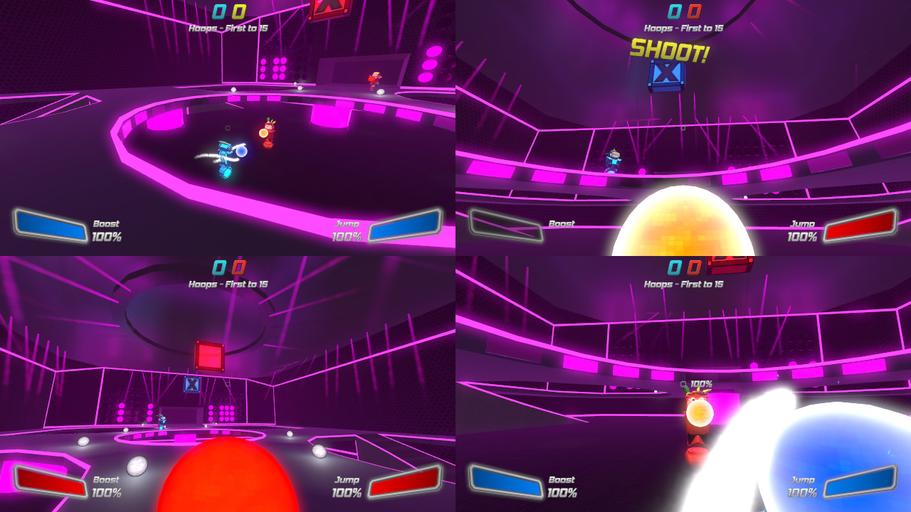 Изображение игры: Robot Roller-Derby Disco Dodgeball