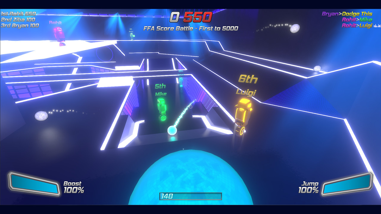 Изображение игры: Robot Roller-Derby Disco Dodgeball
