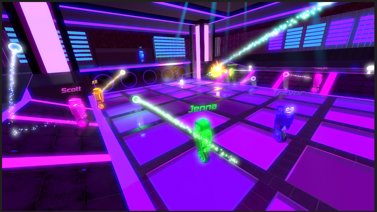 Изображение игры: Robot Roller-Derby Disco Dodgeball