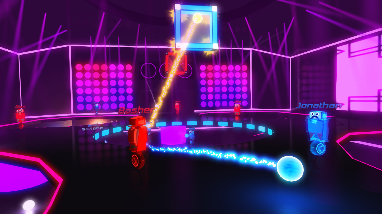 Изображение игры: Robot Roller-Derby Disco Dodgeball