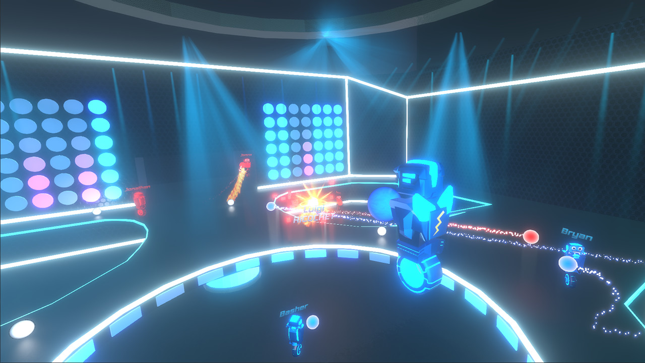 Изображение игры: Robot Roller-Derby Disco Dodgeball