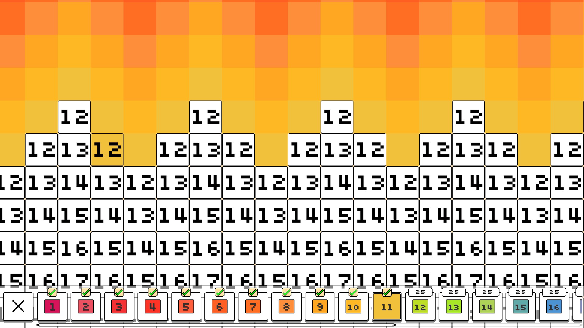 Изображение игры: Coloring Pixels