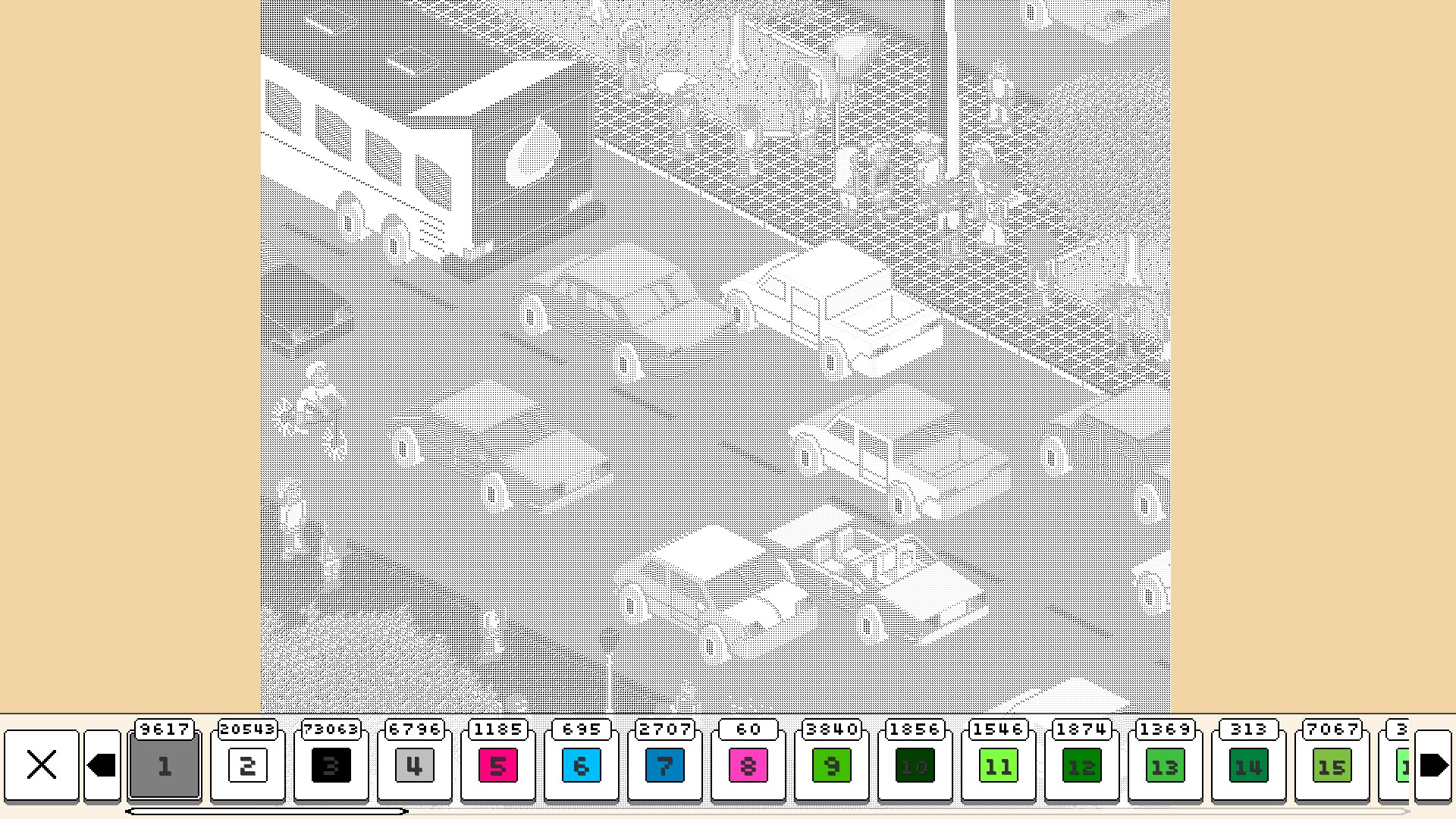 Изображение игры: Coloring Pixels