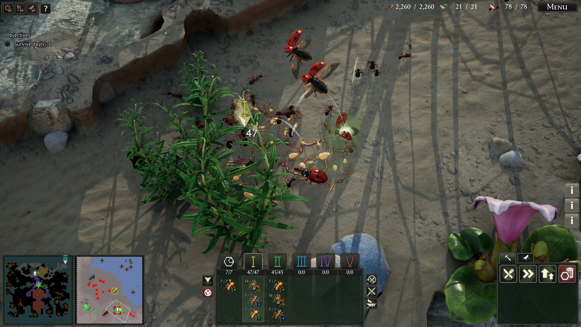 Изображение игры: Empires of the Undergrowth