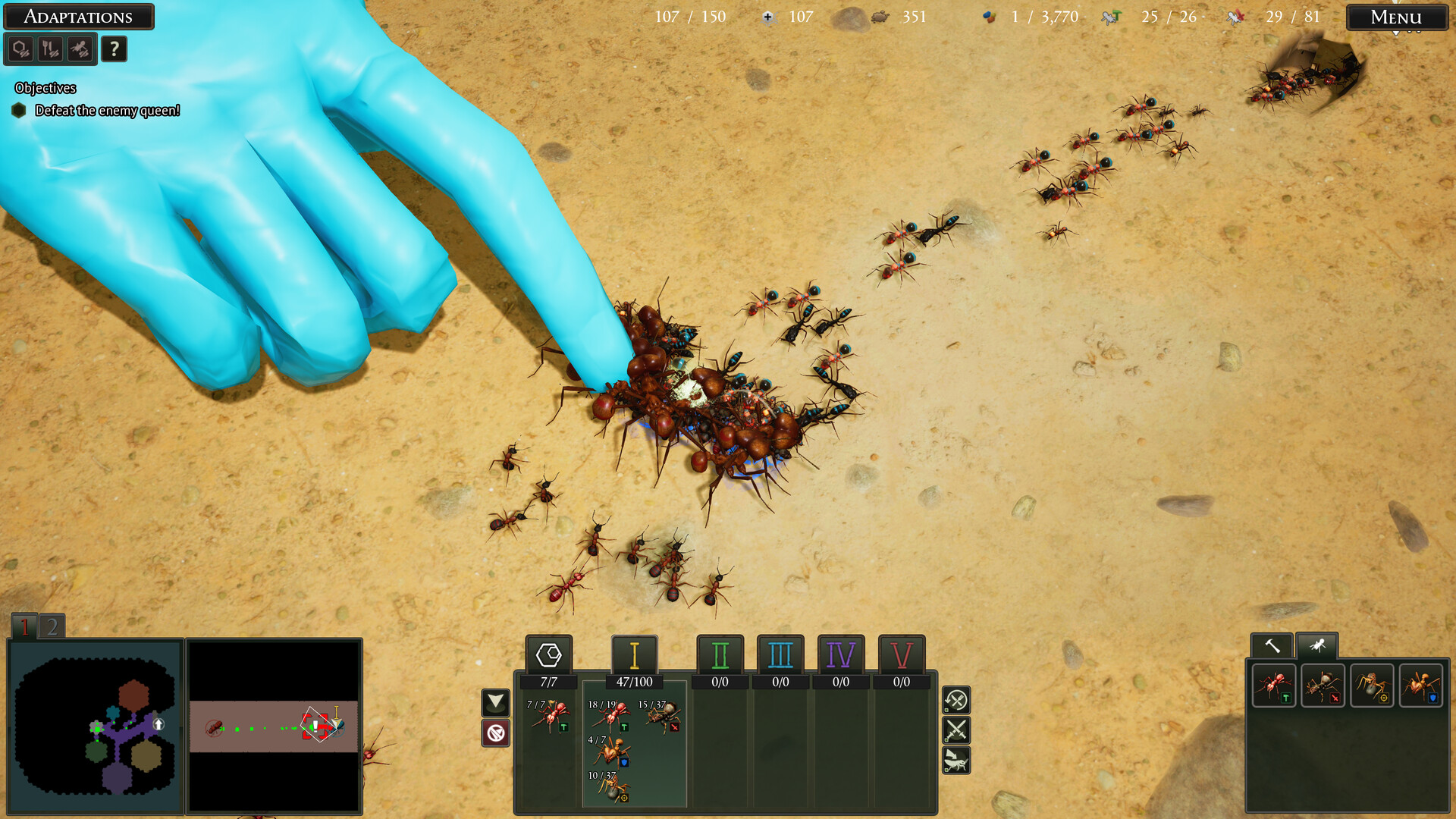Изображение игры: Empires of the Undergrowth