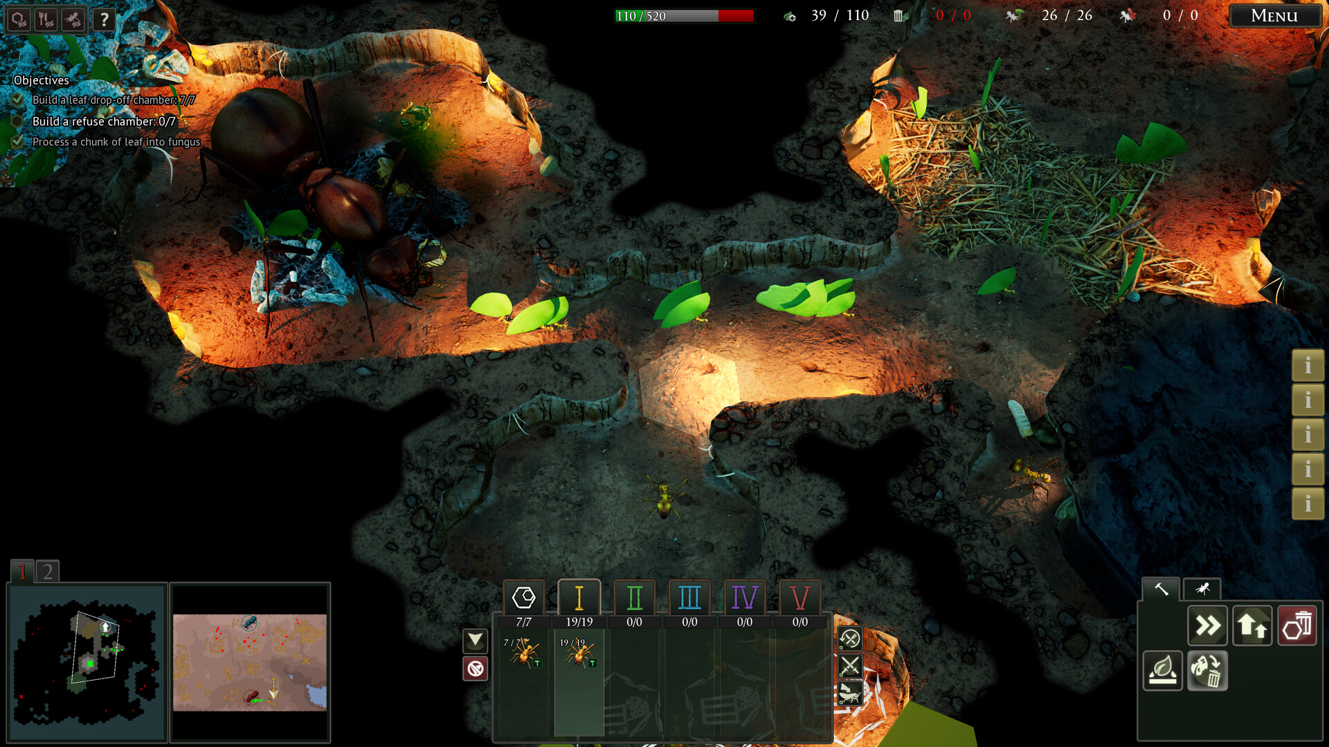 Изображение игры: Empires of the Undergrowth