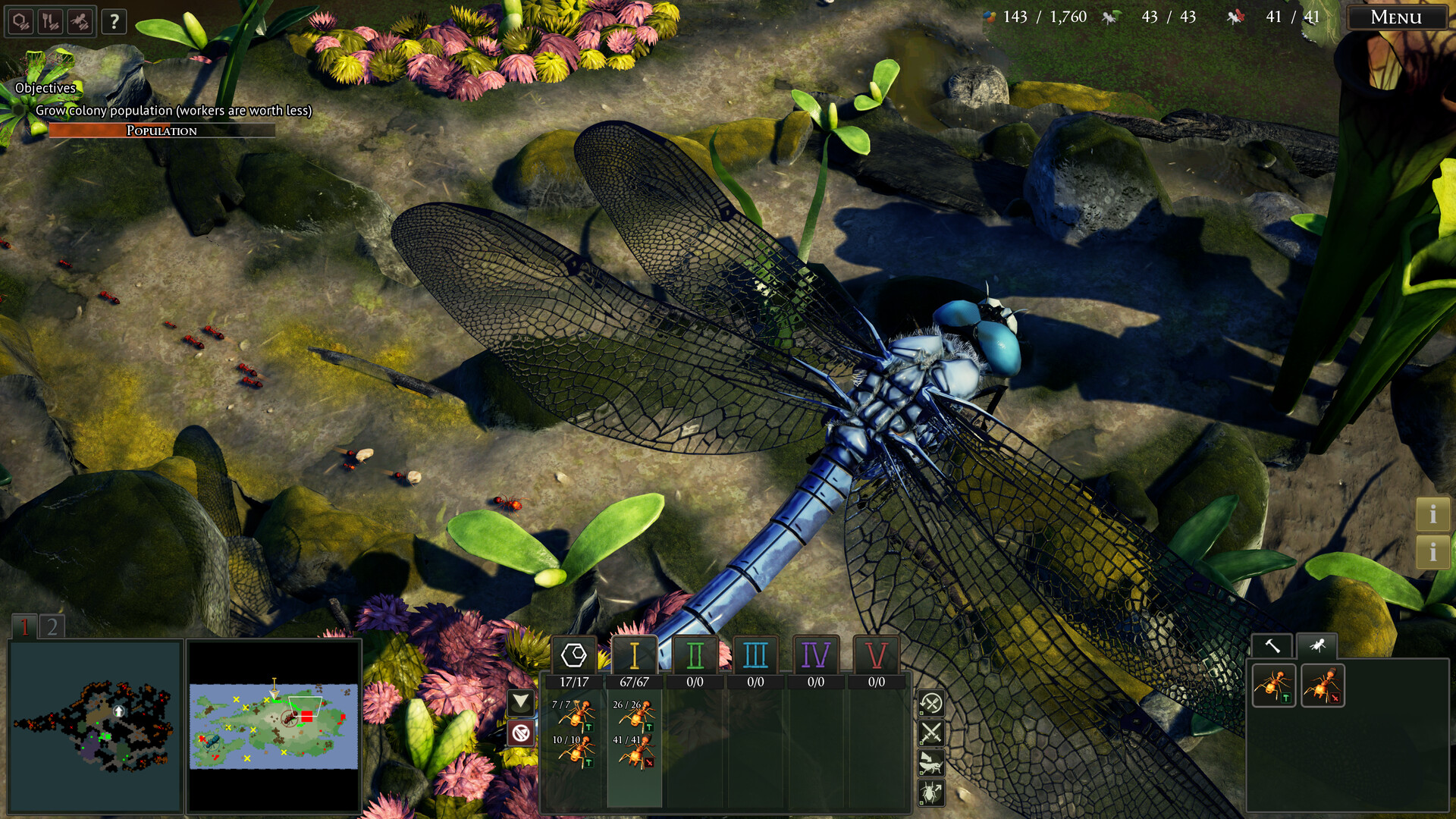 Изображение игры: Empires of the Undergrowth