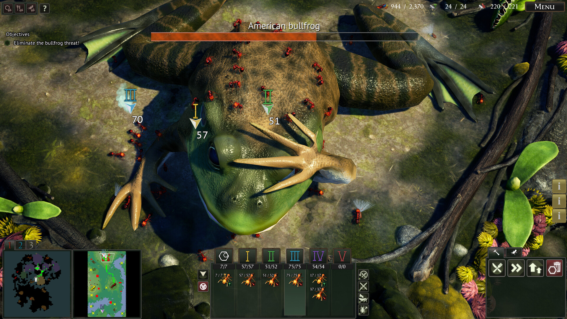 Изображение игры: Empires of the Undergrowth