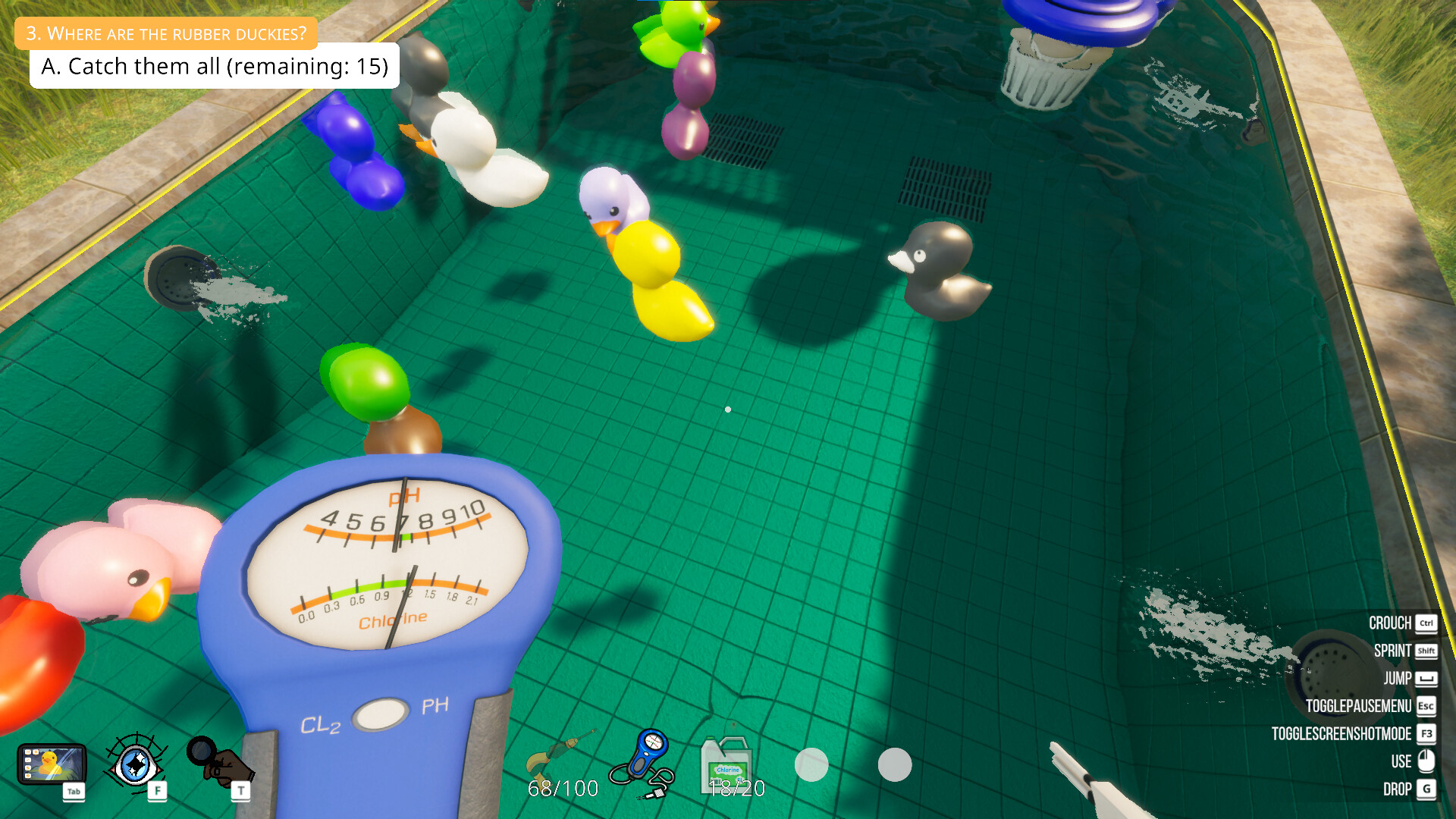 Изображение игры: Pool Cleaning Simulator