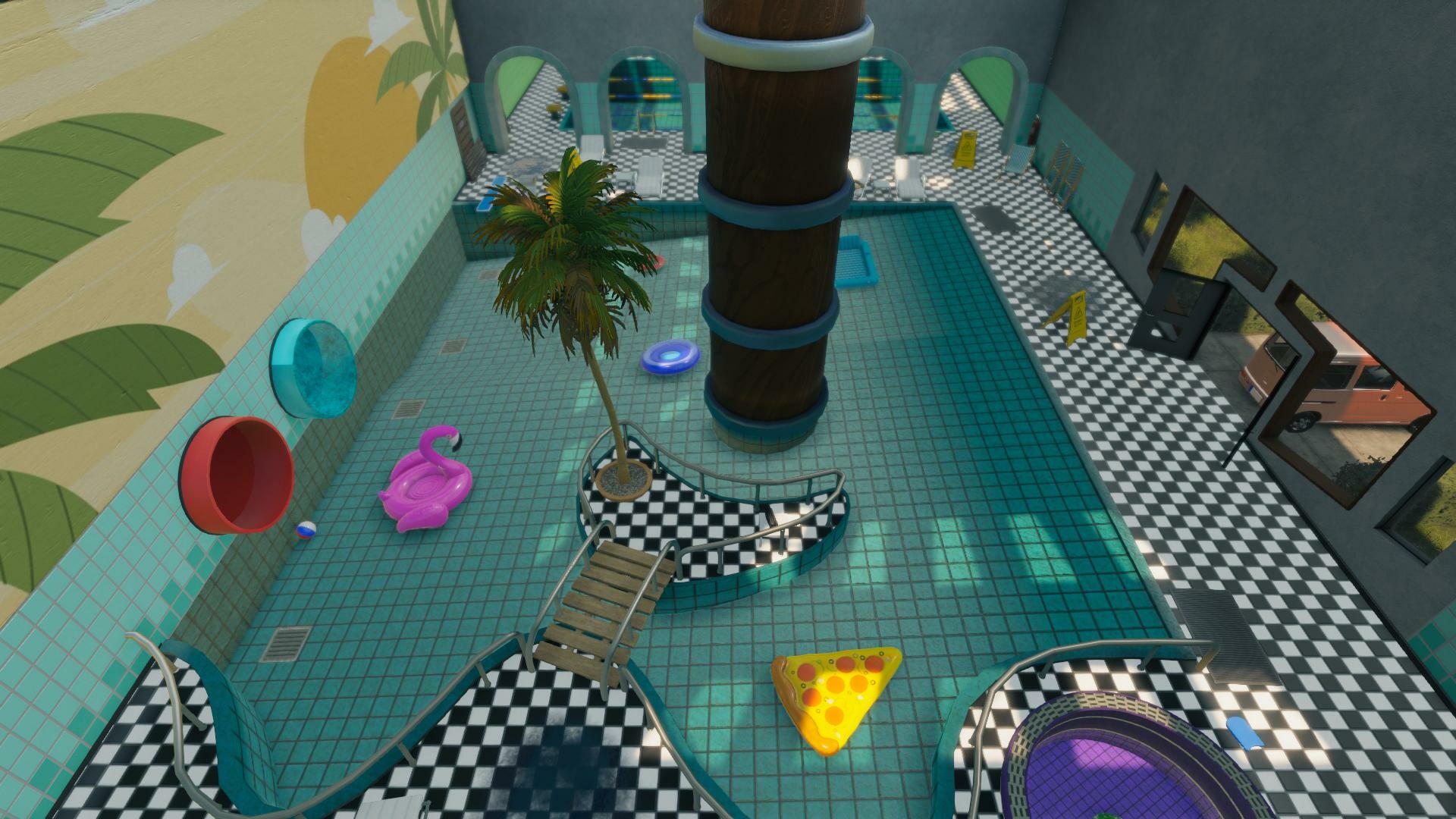 Изображение игры: Pool Cleaning Simulator