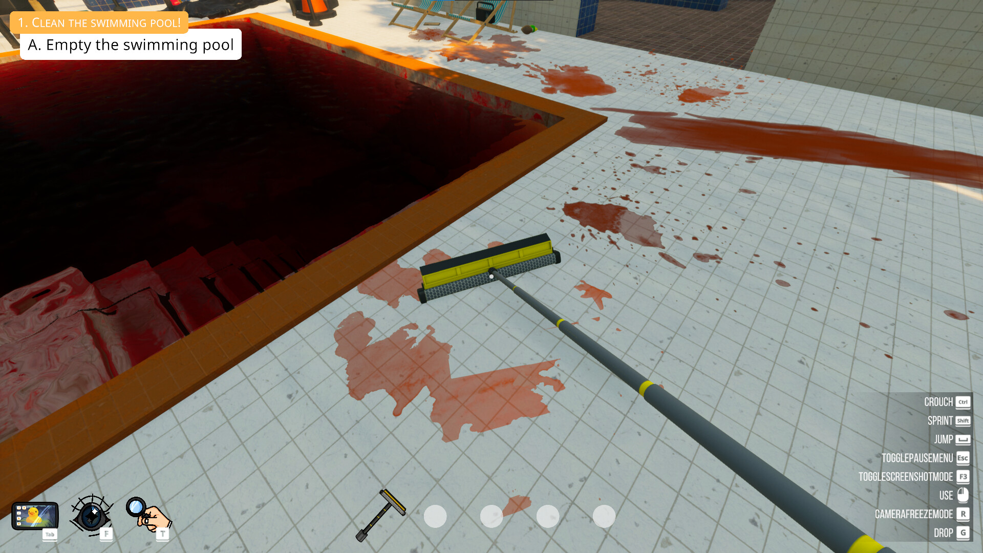Изображение игры: Pool Cleaning Simulator