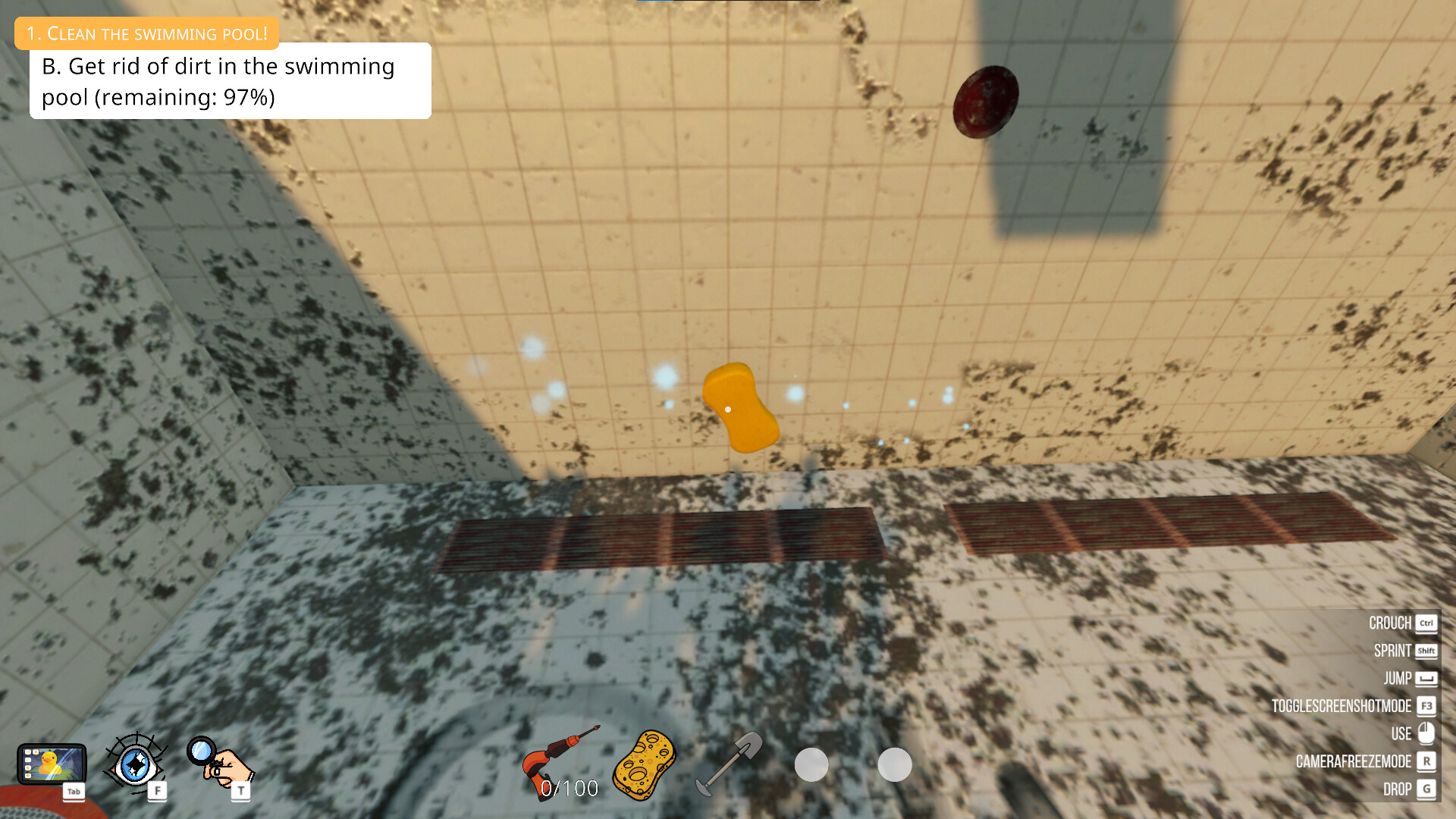 Изображение игры: Pool Cleaning Simulator