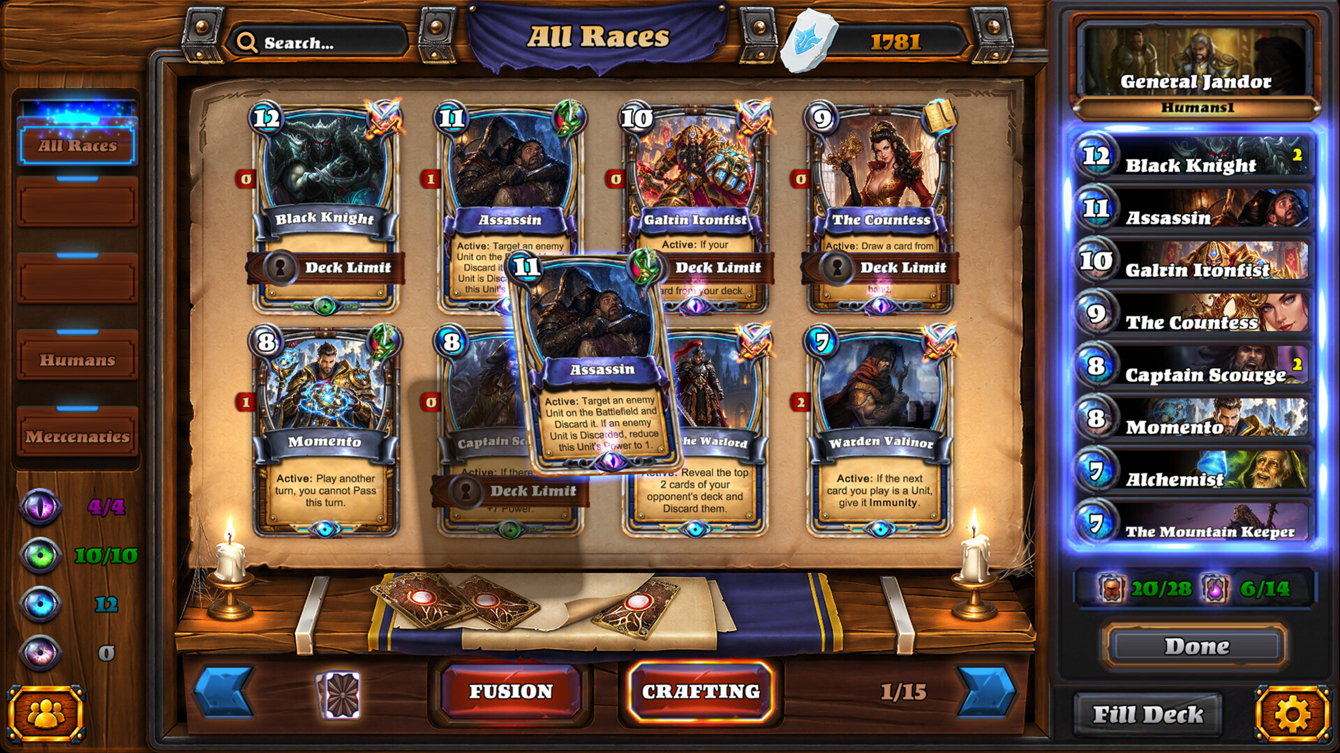 Изображение игры: Runewards: Strategy Card Game