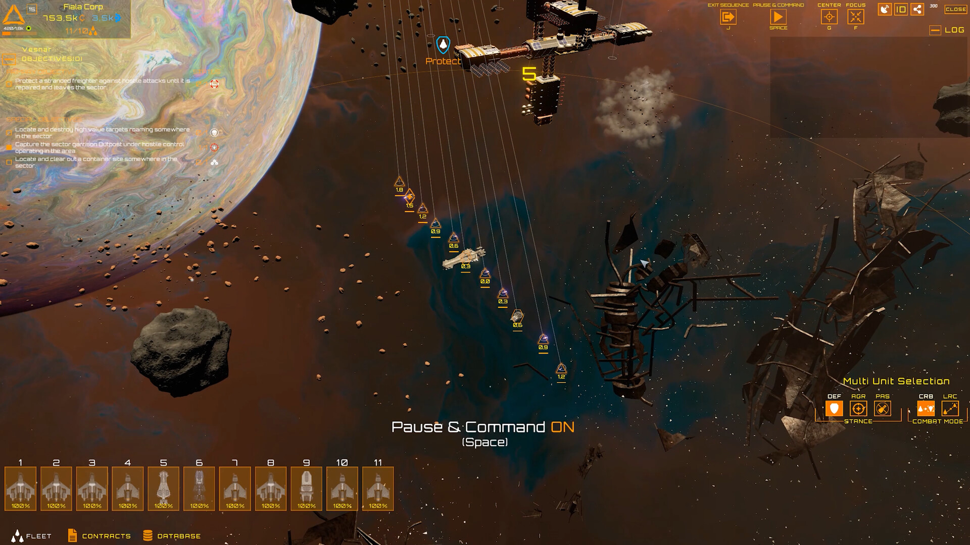 Изображение игры: Space Reign