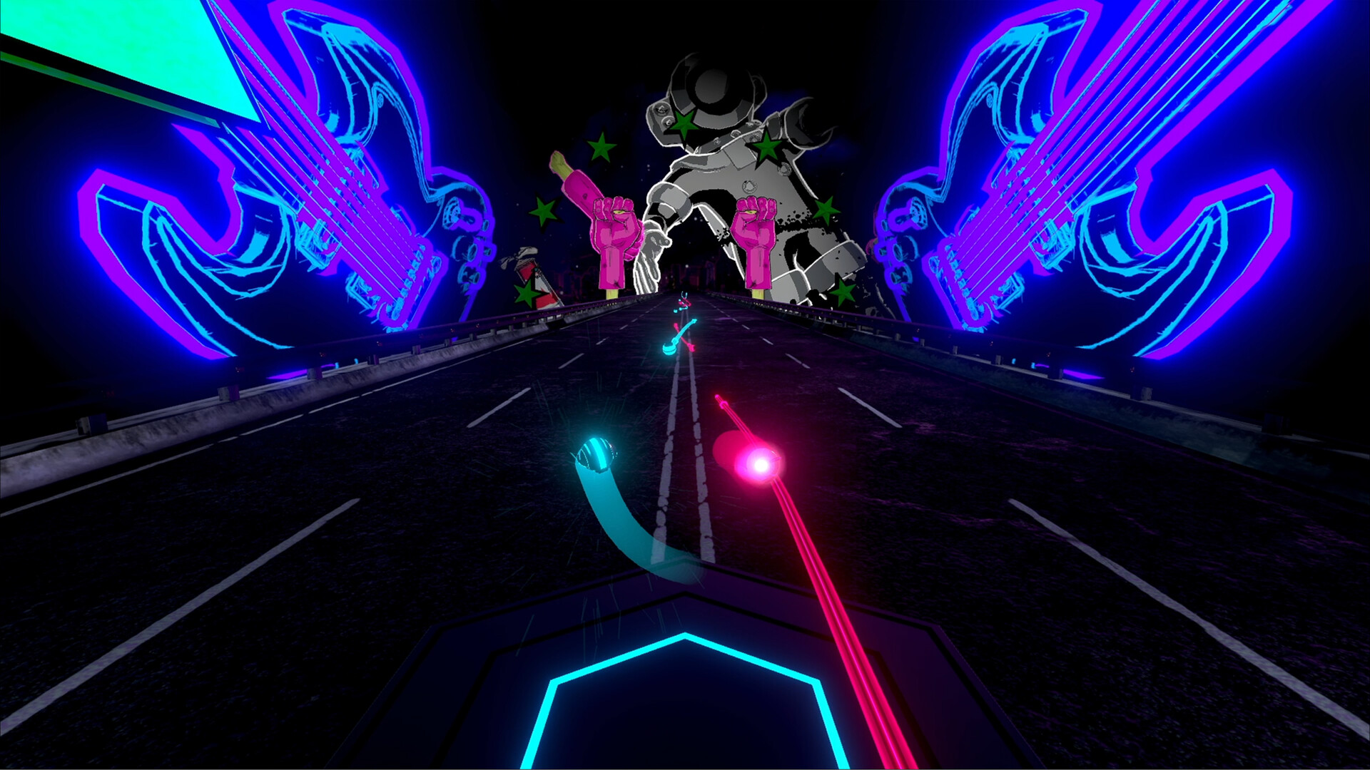 Изображение игры: Synth Riders