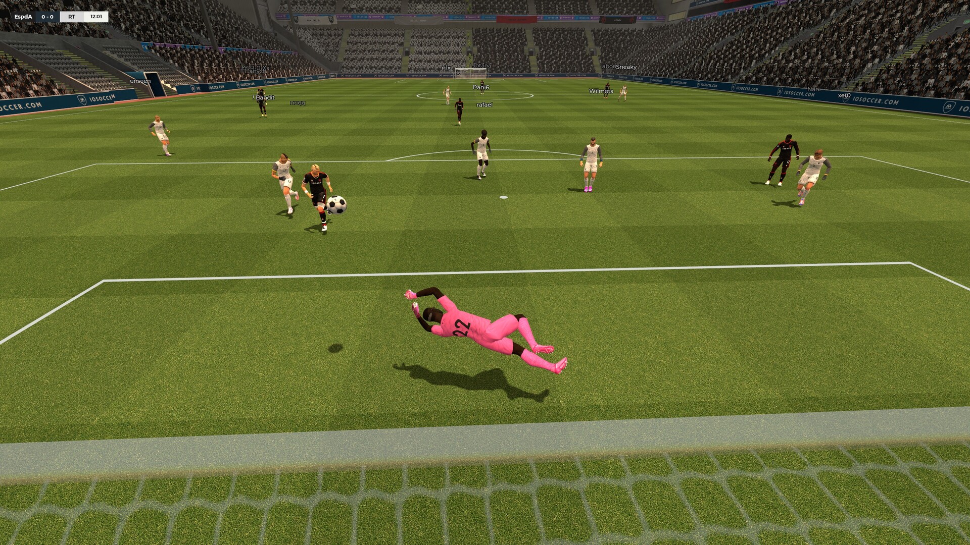Изображение игры: IOSoccer