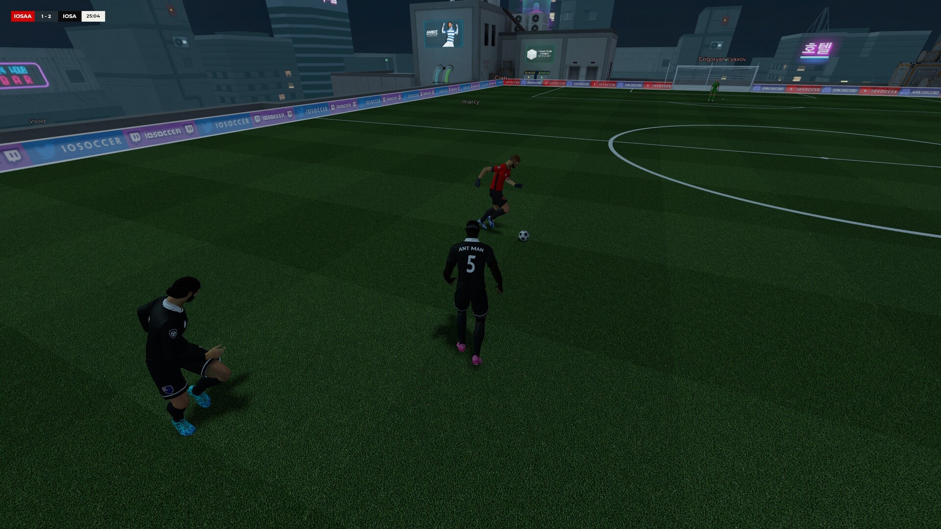 Изображение игры: IOSoccer