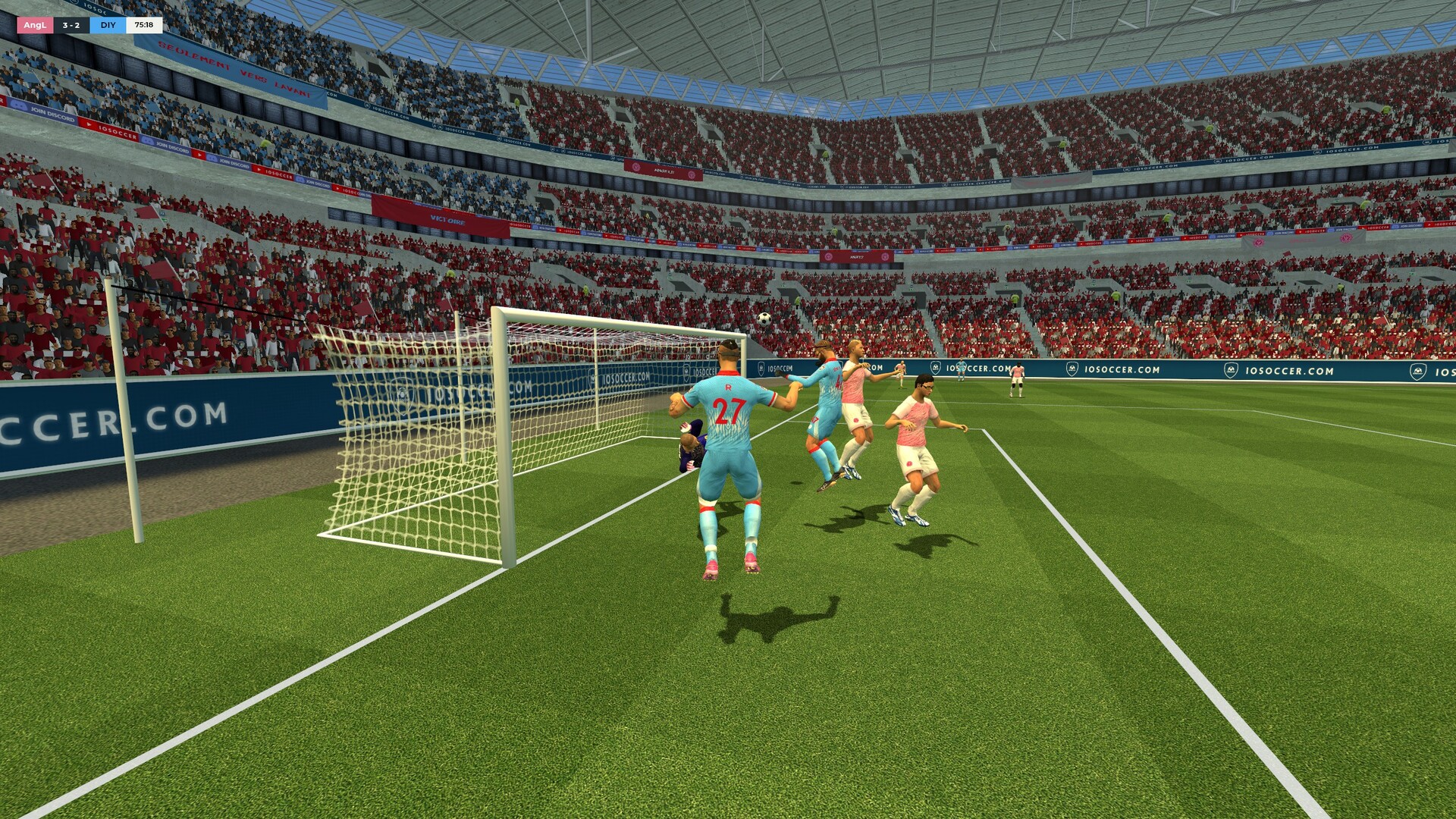 Изображение игры: IOSoccer