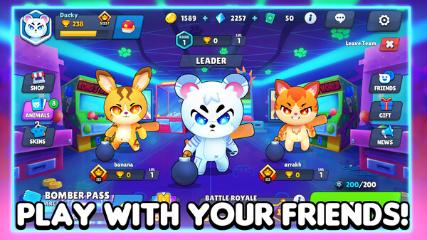 Изображение игры: Bombergrounds: Reborn
