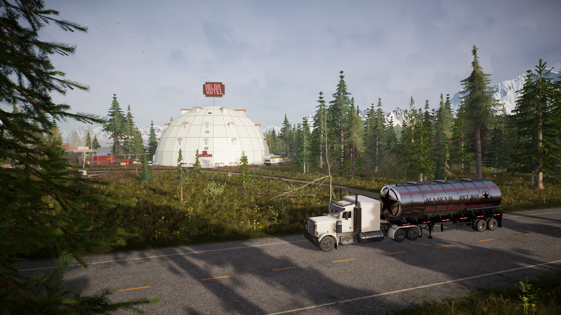 Изображение игры: Alaskan Road Truckers