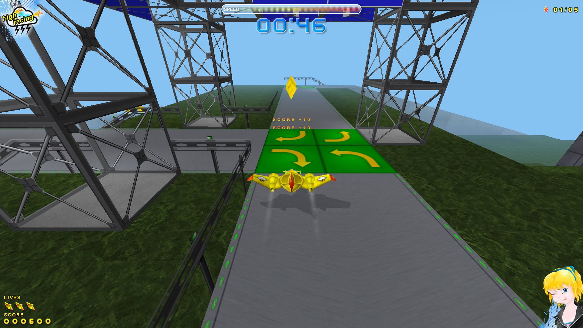 Изображение игры: High On Racing