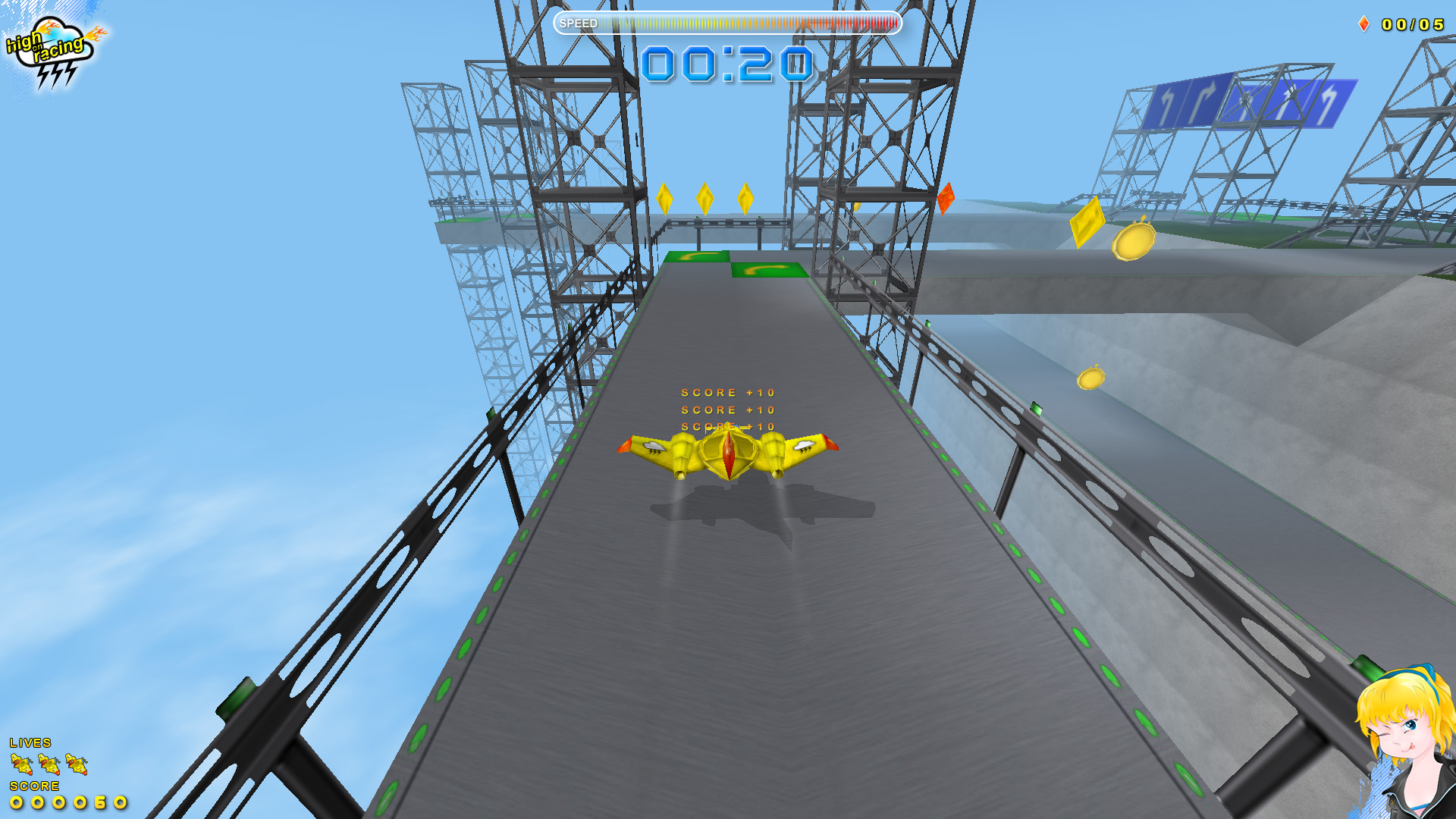 Изображение игры: High On Racing