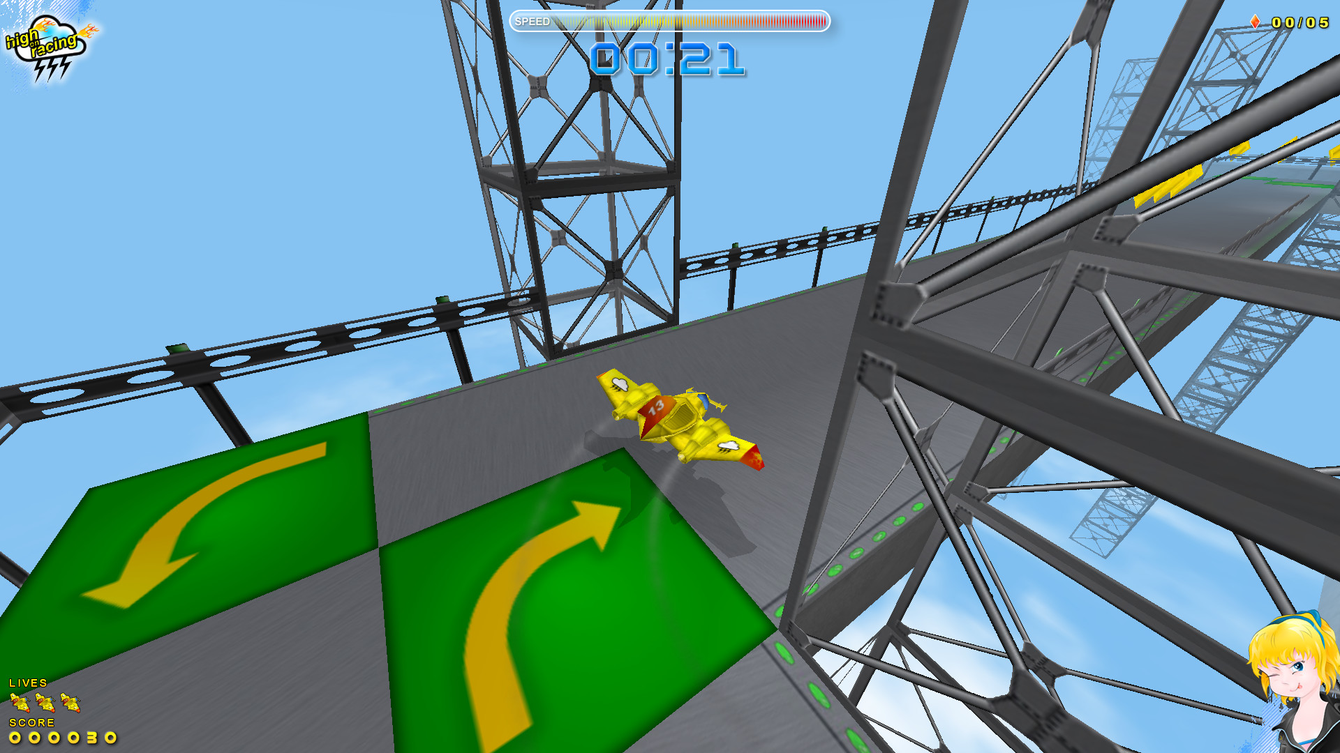 Изображение игры: High On Racing