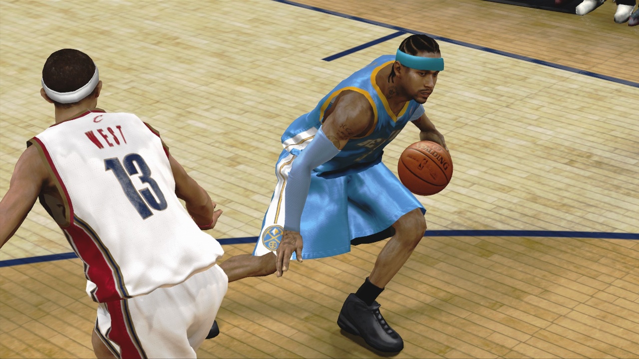 Изображение игры: NBA 2K9