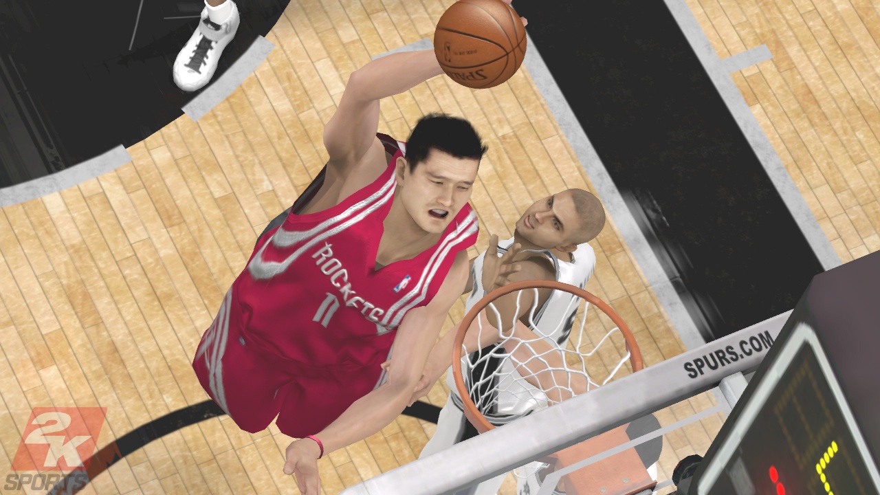 Изображение игры: NBA 2K9