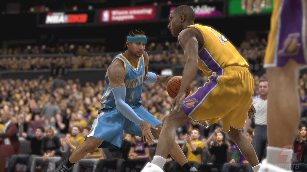 Изображение игры: NBA 2K9