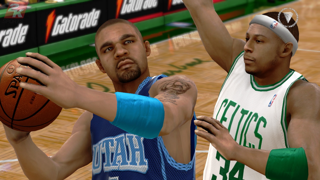 Изображение игры: NBA 2K9