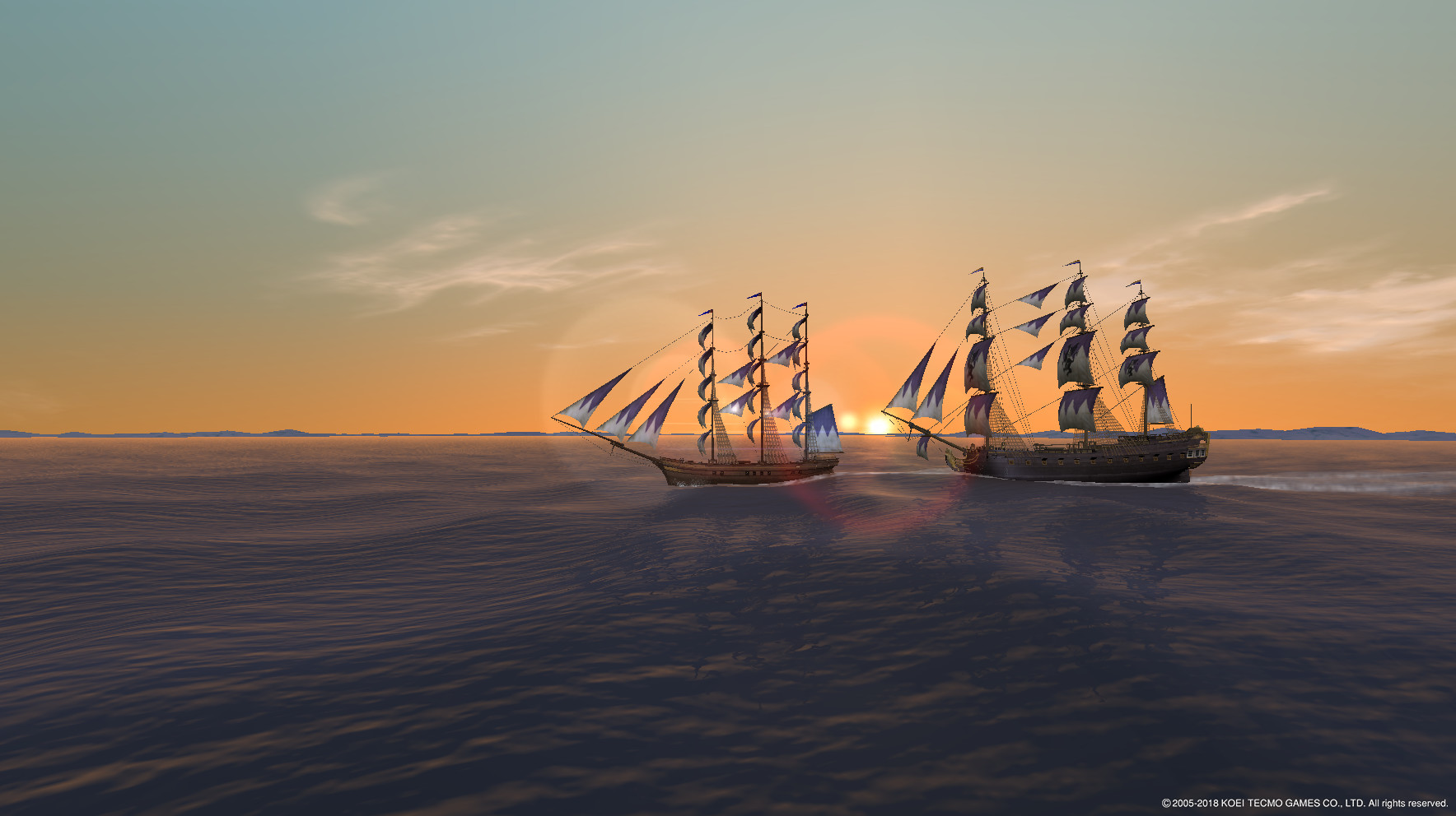 Изображение игры: Uncharted Waters Online