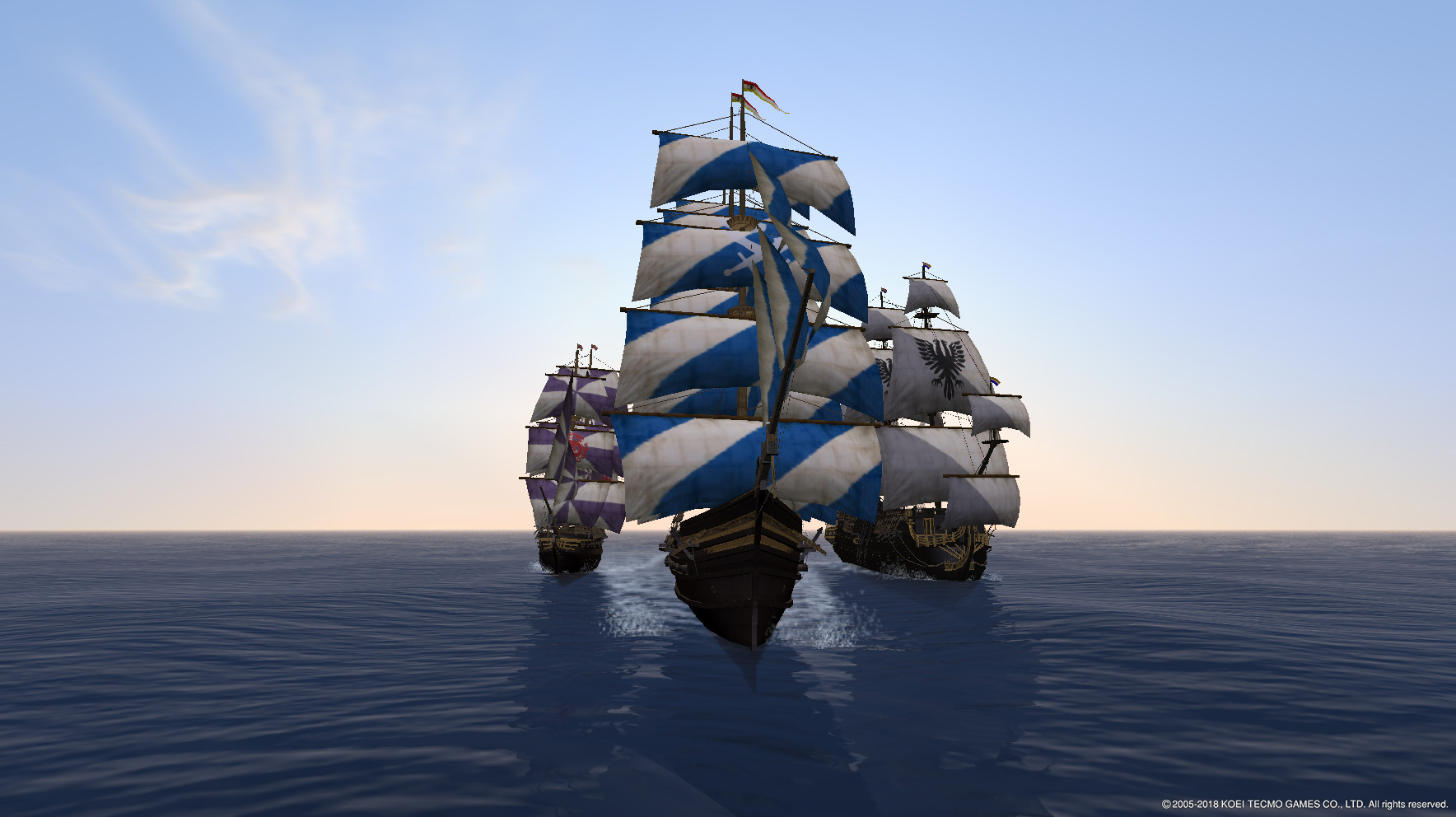 Изображение игры: Uncharted Waters Online