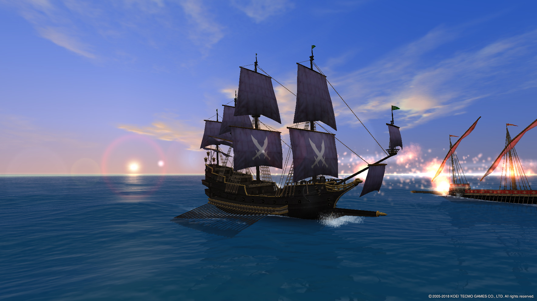 Изображение игры: Uncharted Waters Online