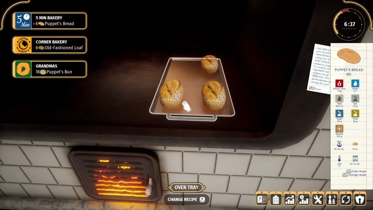 Изображение игры: Bakery Simulator